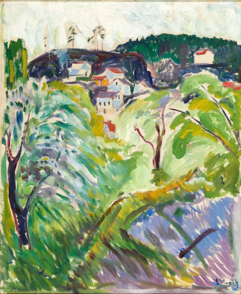 Kevät Kragerøssa - Edvard Munch