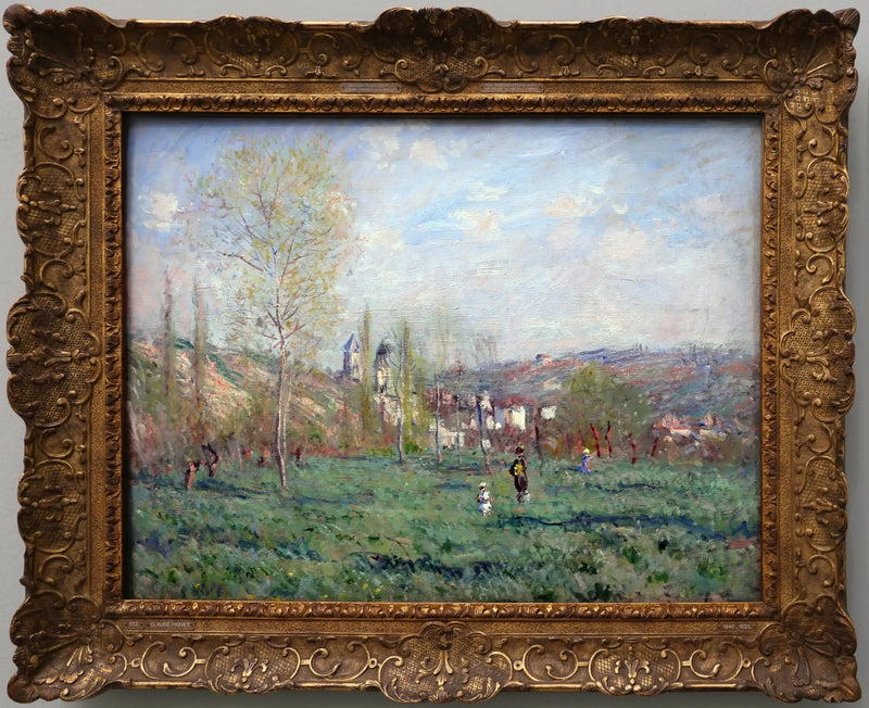 Kevät Vétheuilissa - Claude Monet