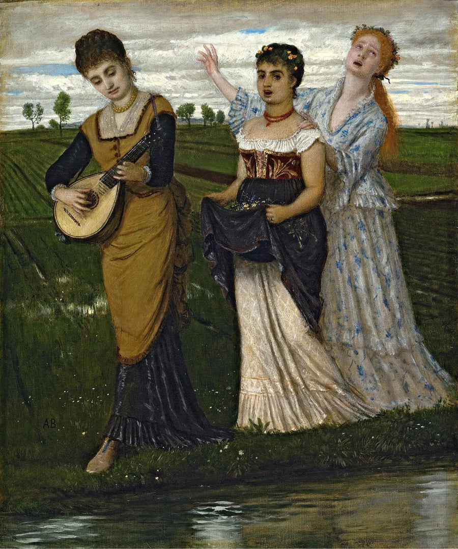 Kevät (Kevään laulut) - Arnold Böcklin