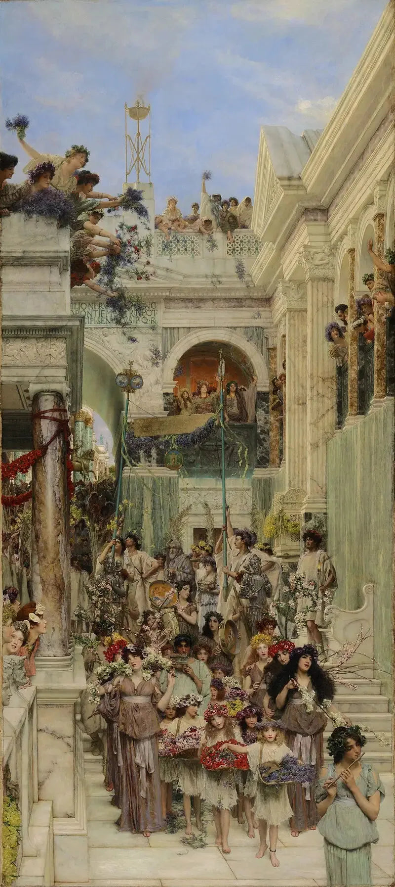 Kevät - Lawrence Alma-Tadema