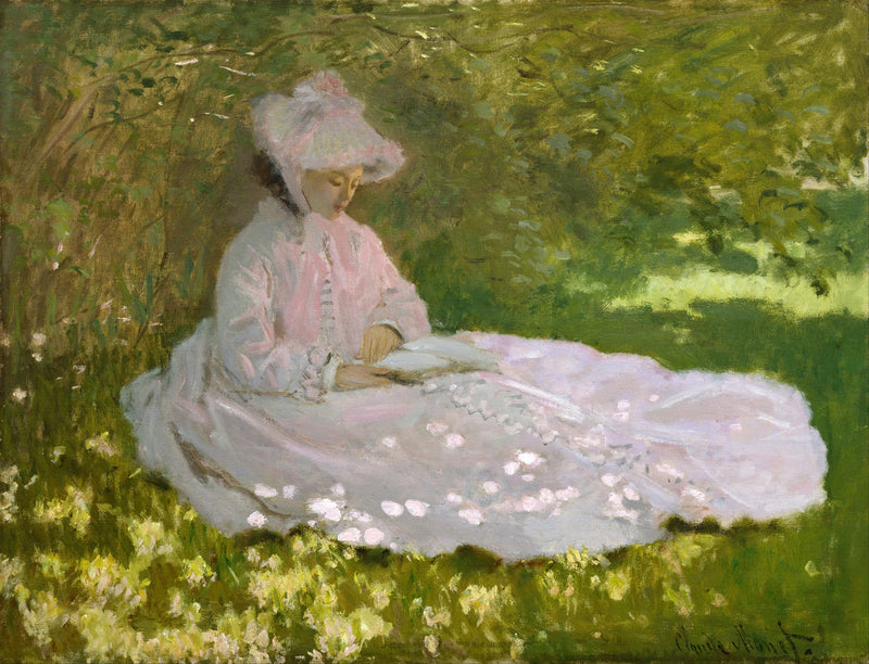 Spring tai The W205 E-Reader - Claude Monet