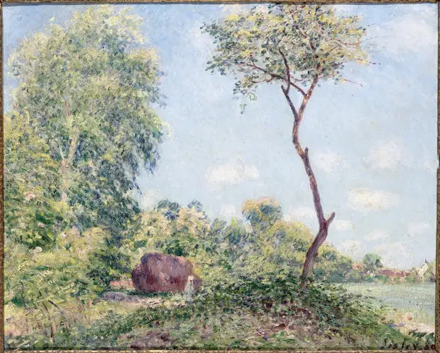 Kevät, tärisevät ja akasiat - Alfred Sisley