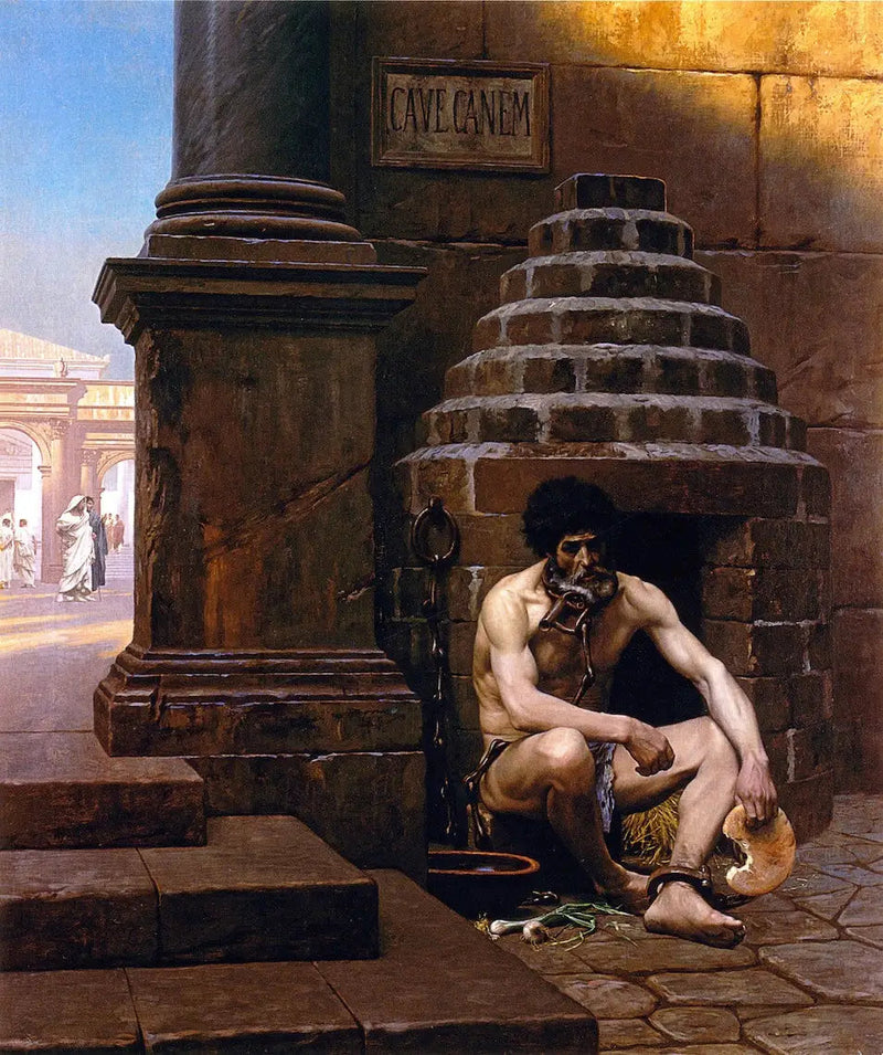 Sotavanki Roomassa - Jean-Léon Gérôme
