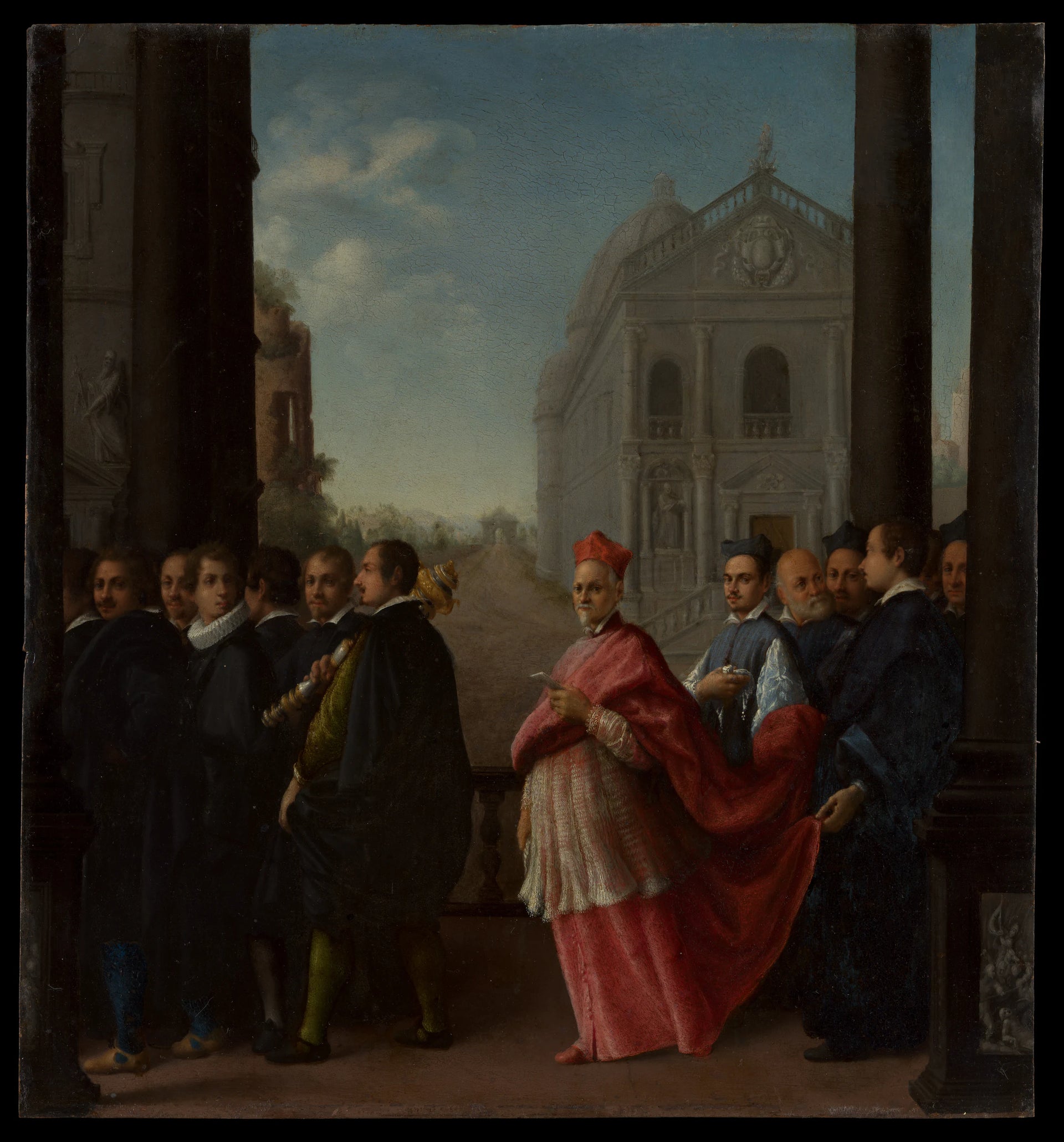 Procession d'un cardinal - Ottavio Leoni (Il Padovano)