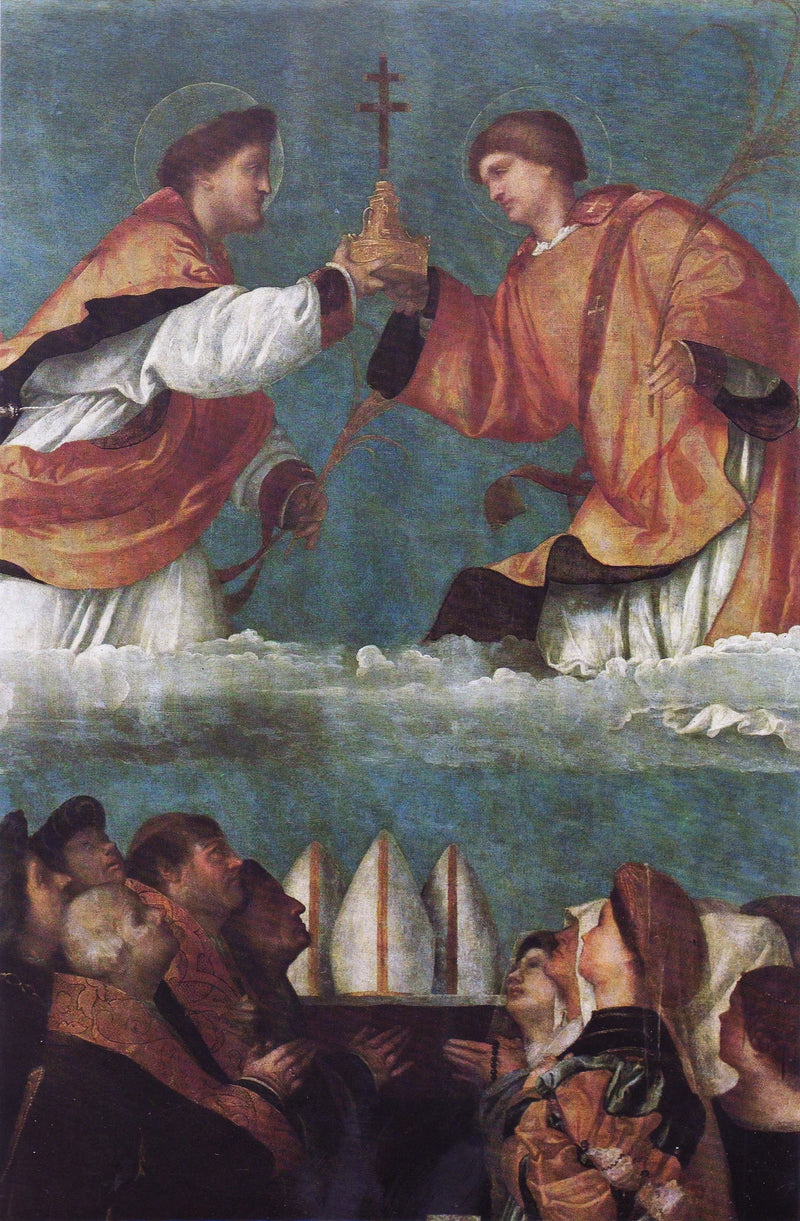 Pyhän Ristin kulkue messussa - Alessandro Bonvicino