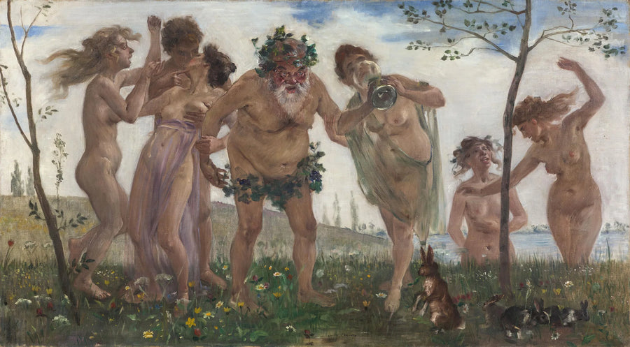 Bakkanttien kulkue - Lovis Corinth