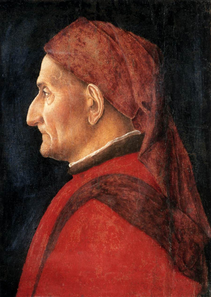 Miehen profiili - Andrea Mantegna