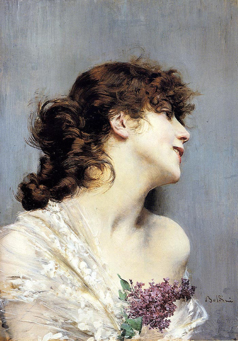 Nuoren naisen profiili - Giovanni Boldini
