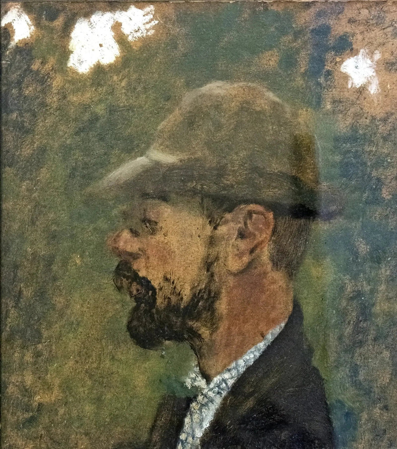 Toulouse Lautrecin profiili - Édouard Vuillard