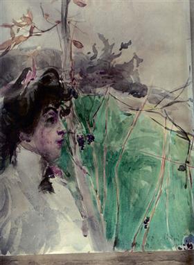Naisprofiili - Giovanni Boldini