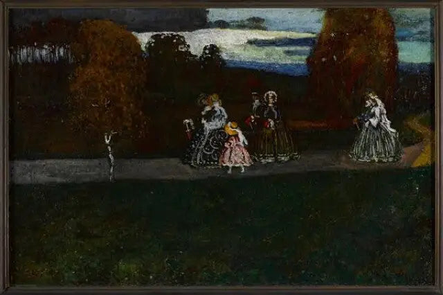 Kävely (1904) - Vassily Kandinsky