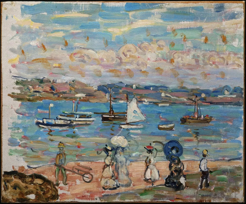 Merimaisema kävelyllä - Maurice Prendergast