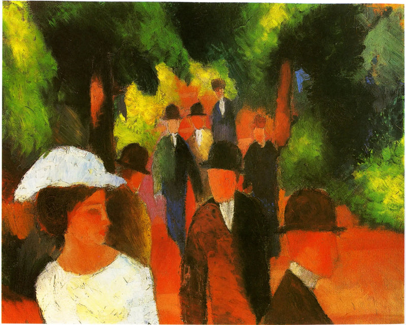 Kävely - August Macke