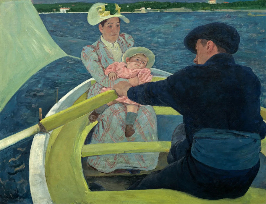 Veneilyretki - Mary Cassatt