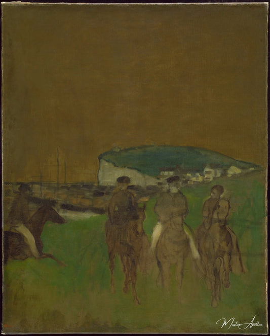 Promenade matinale - Edgar Degas - Reproductions de tableaux et peintures haut de gamme