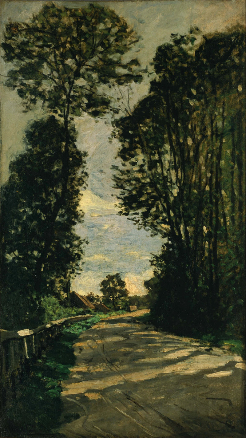 Kävele, tie Saint-Siméonin maatilalle W29 - Claude Monet