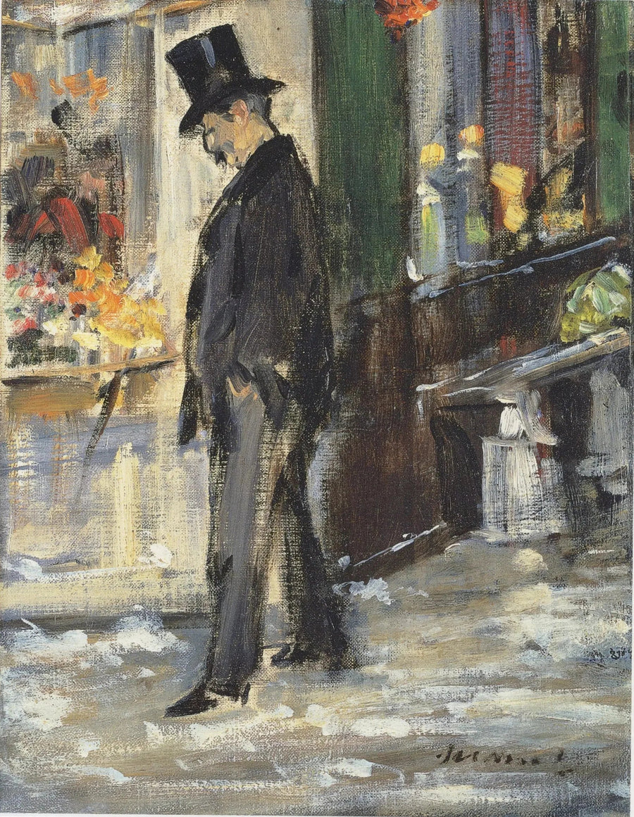 Kävelijä - Édouard Manet