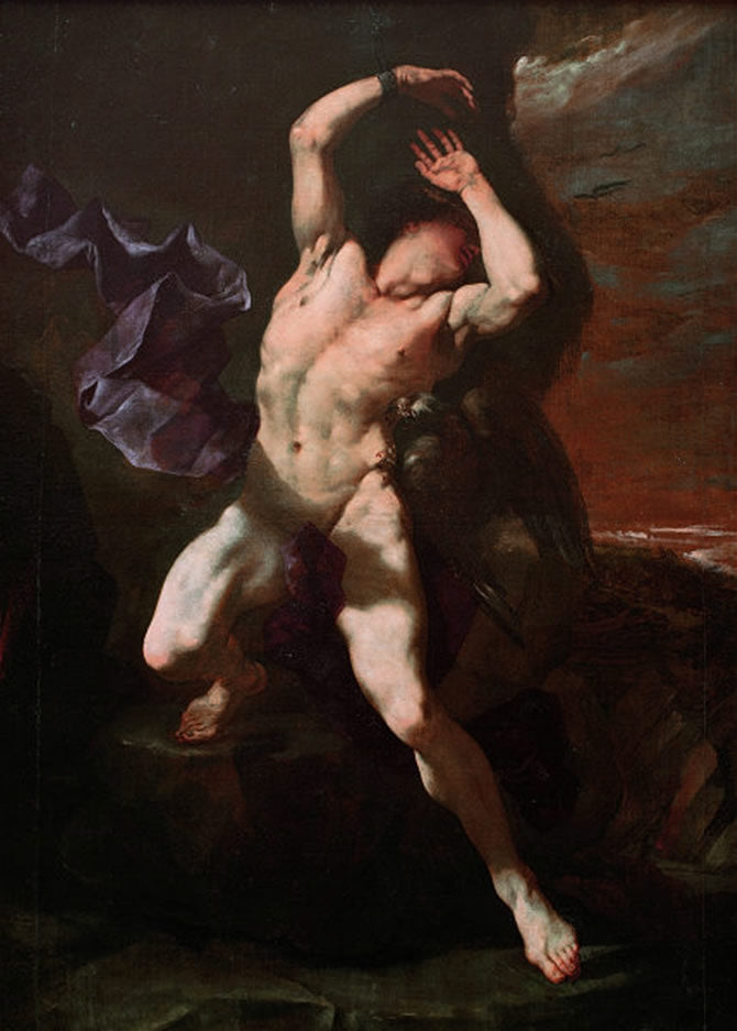 Prométheus - Luca Giordano