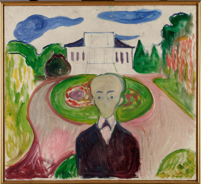Omistaja puistossa - Edvard Munch