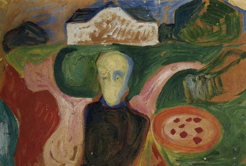 Omistaja puistossa - Edvard Munch