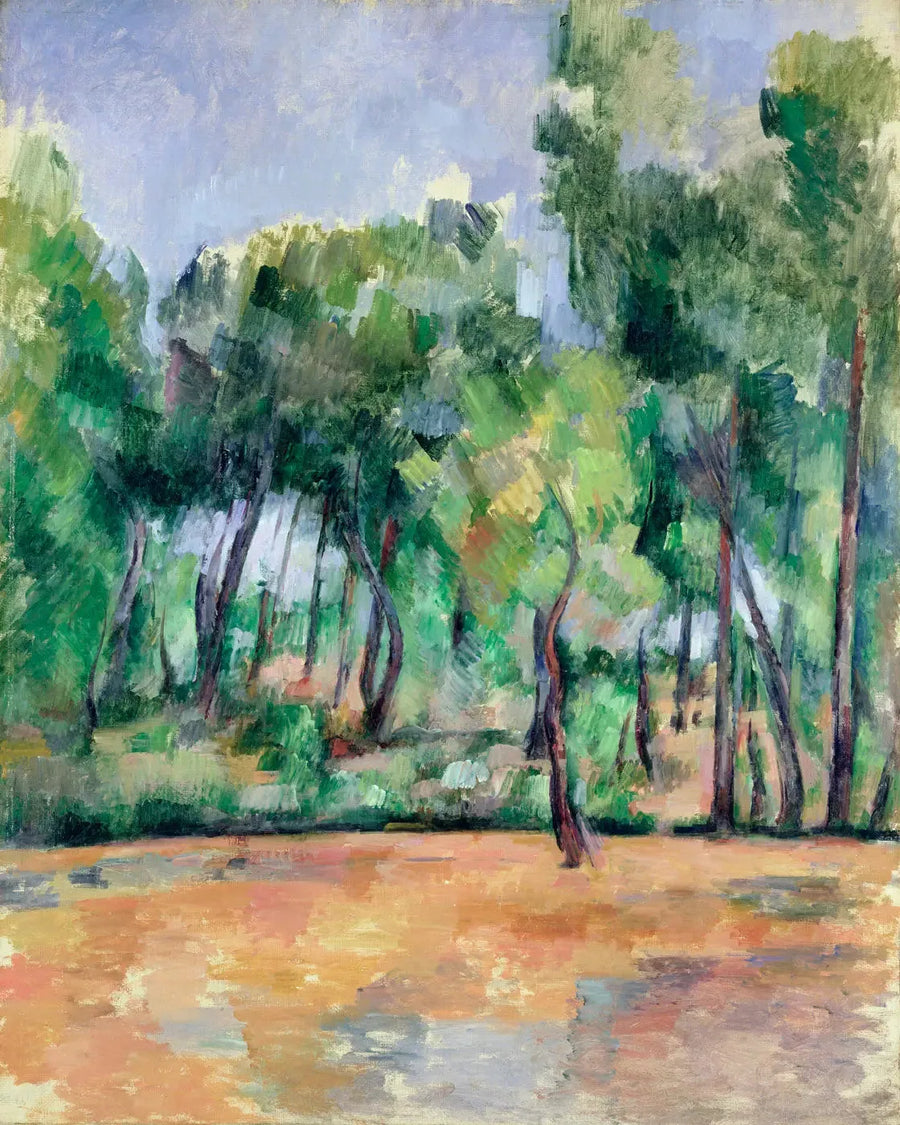 Provencen maisema - Paul Cézanne