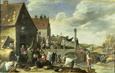 Flaman sananlaskut - David Teniers nuorempi