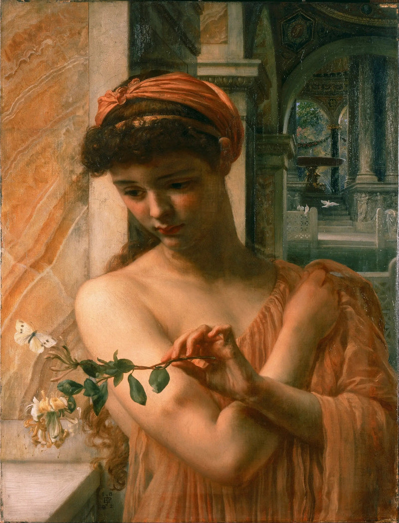 Psyké rakkauden temppelissä - Edward Poynter