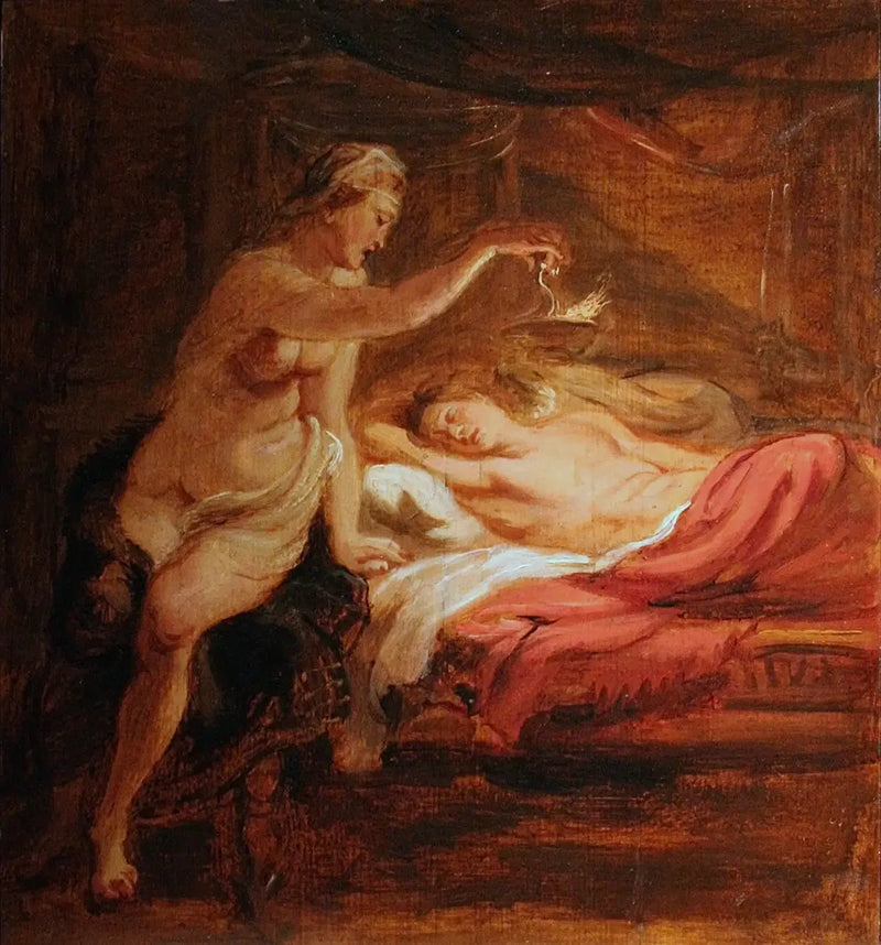 Psyké ja rakkaus - Peter Paul Rubens