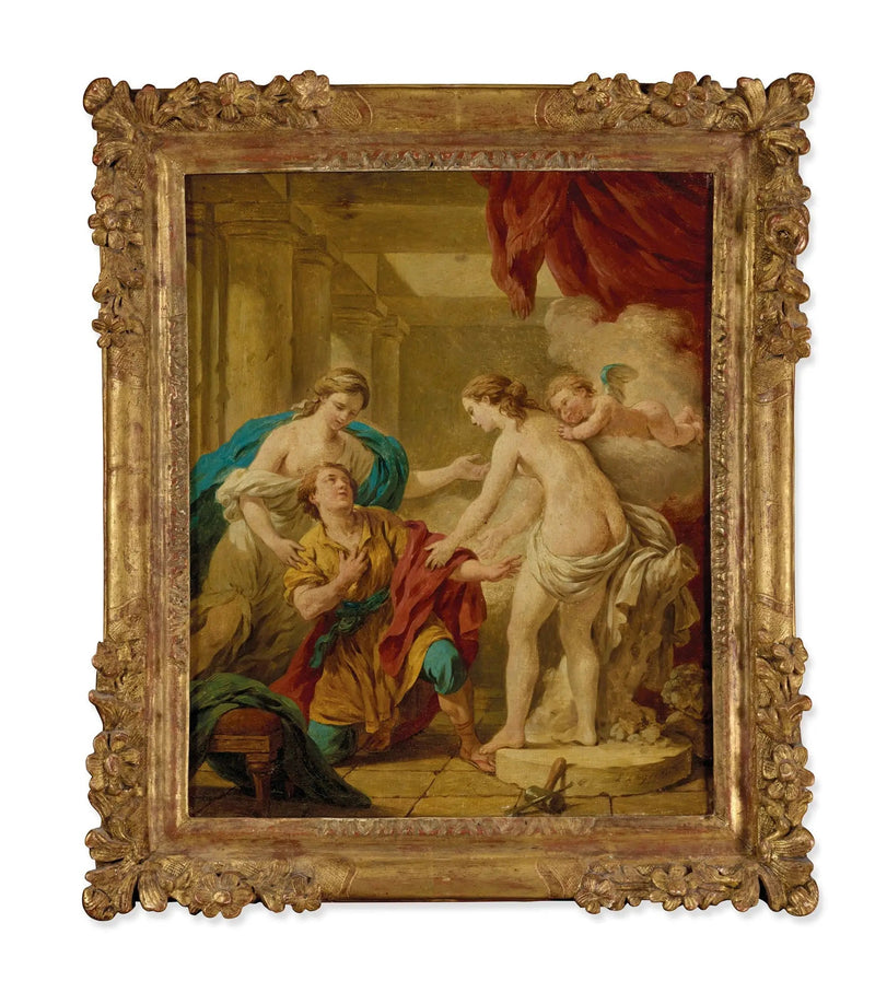 Pygmalion ja Galatea - Louis Jean François Lagrenée