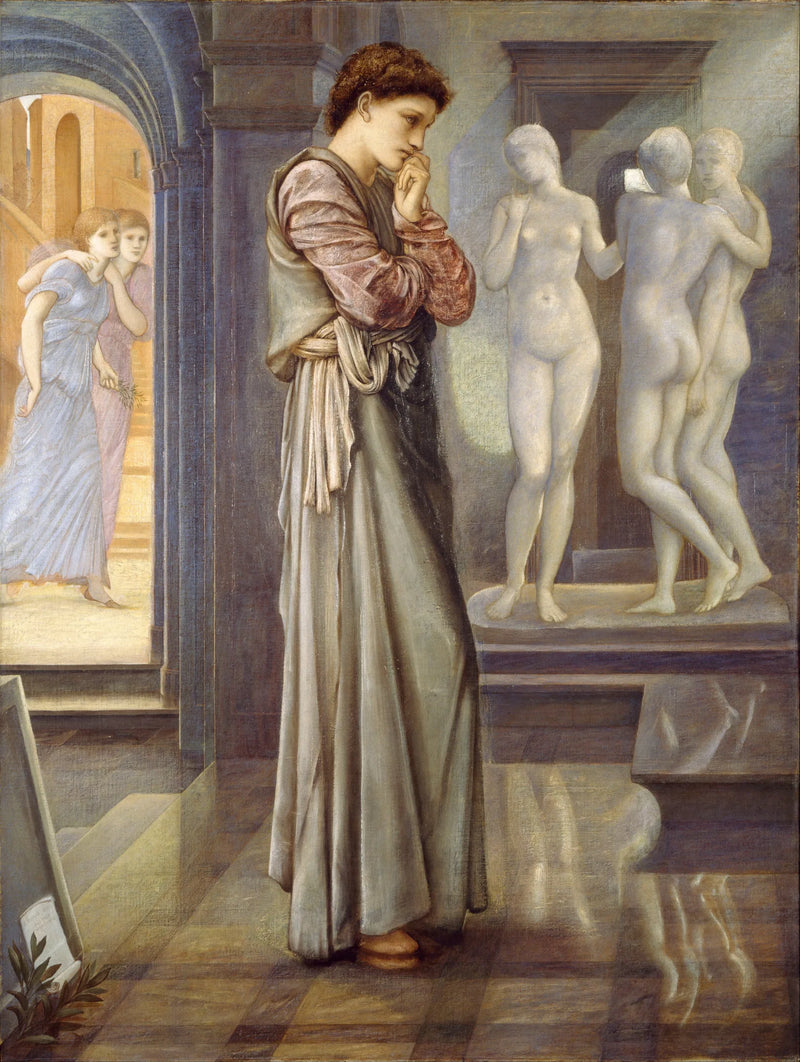 Pygmalion ja kuva - Sydämen toiveet - Edward Burne-Jones