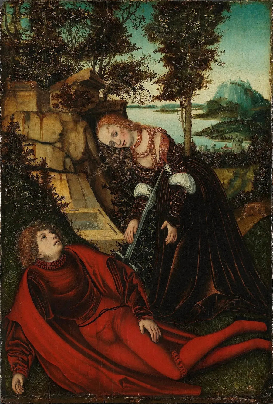 Pyrame ja Thisbé - Lucas Cranach vanhempi