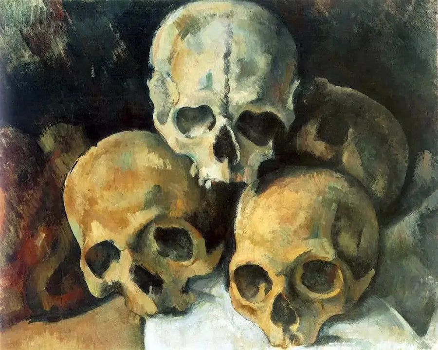 Kallon pyramidi - Paul Cézanne