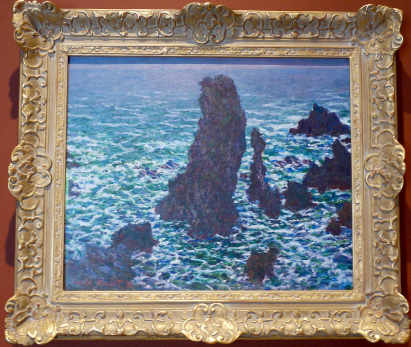 Pyramidit Port-Cotonissa W1086 - Claude Monet