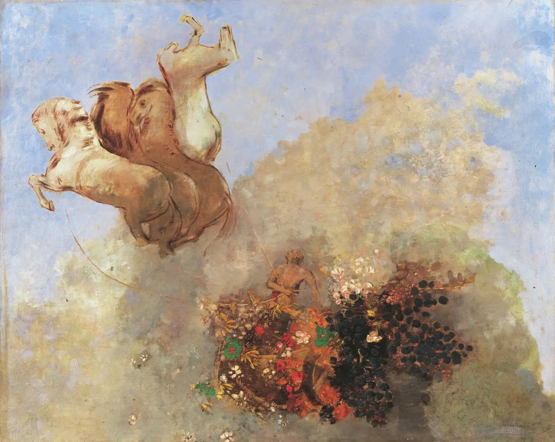 Quadrige, Apollonin vaunu - Odilon Redon