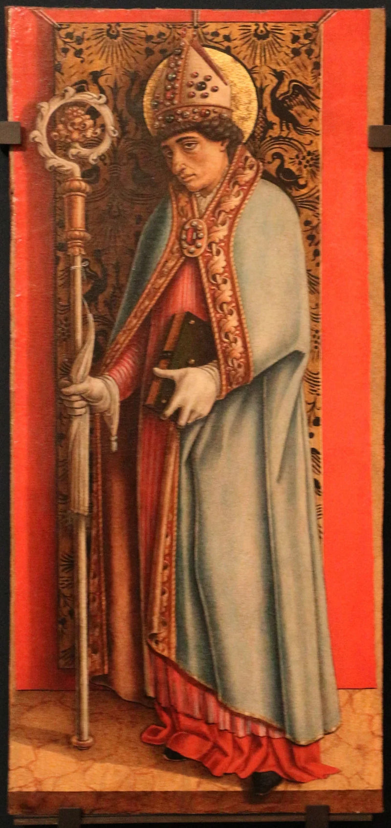 Neljä pyhää ja autuaaksi koettua: pyhä Émygdius - Carlo Crivelli