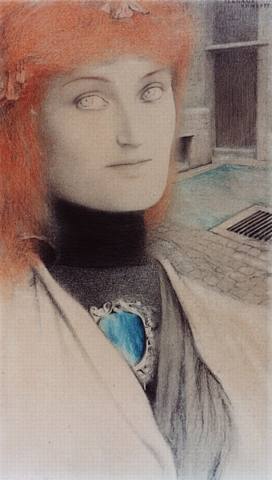 Kuka minut pelastaa? - Fernand Khnopff