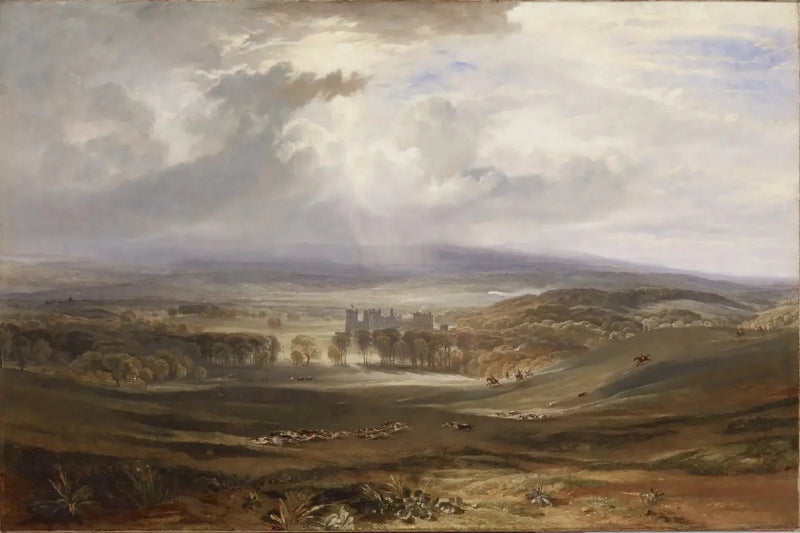 Raby-linna, Darlingtonin jaarlin koti - J. M. W. Turner