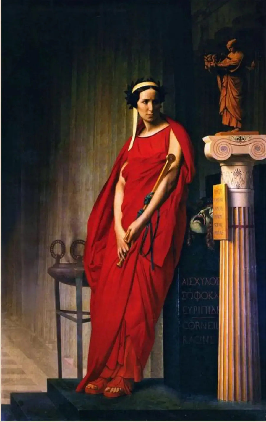 Rachel, "Tragedia" - Jean-Léon Gérôme