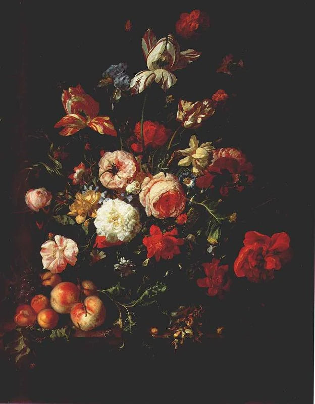 Fleurs et fruits — Leipzig - Rachel Ruysch