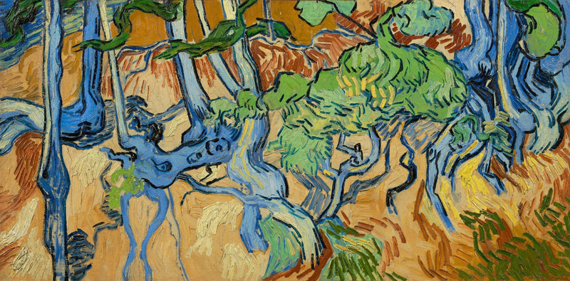Puun juuret - Vincent van Gogh