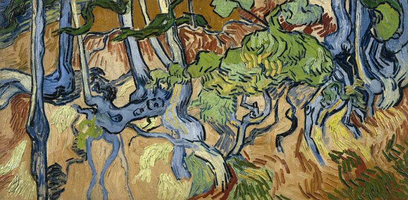 Puun juuret - Vincent van Gogh