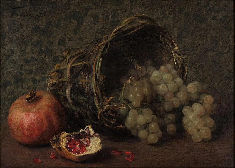 Rusinat ja granaatit - Henri Fantin-Latour