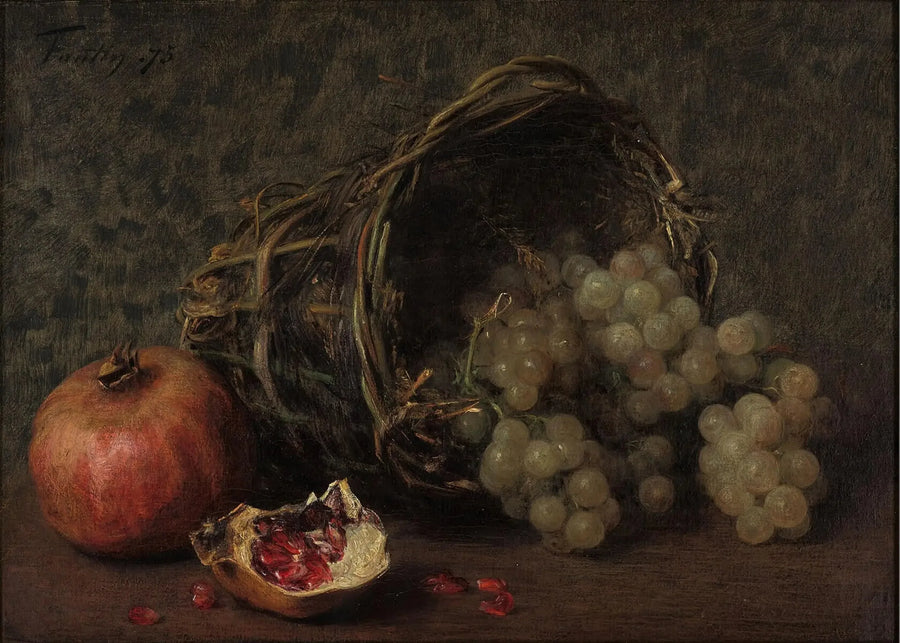 Rusinat ja granaatit - Henri Fantin-Latour