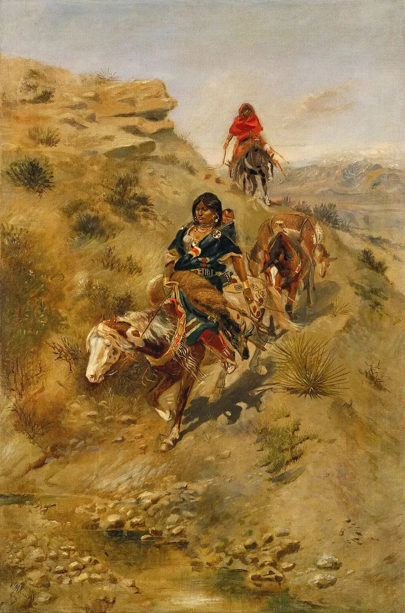 Vie lihan kotiin - Charles Marion Russell