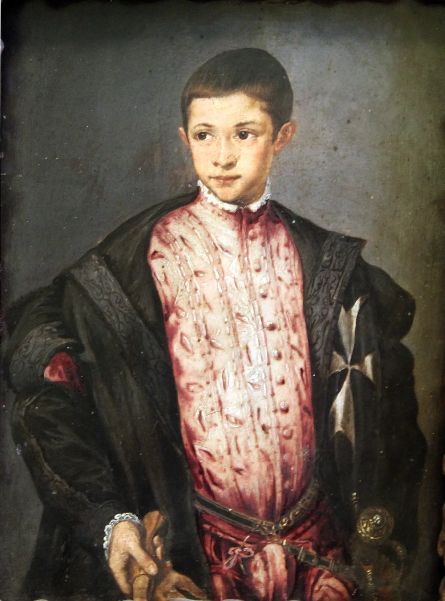 Ranuccio Farnese (1530-1565) 12-vuotiaana - Francesco Salviati