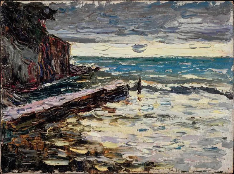 Rapallo, myrskyinen meri - Vassily Kandinsky