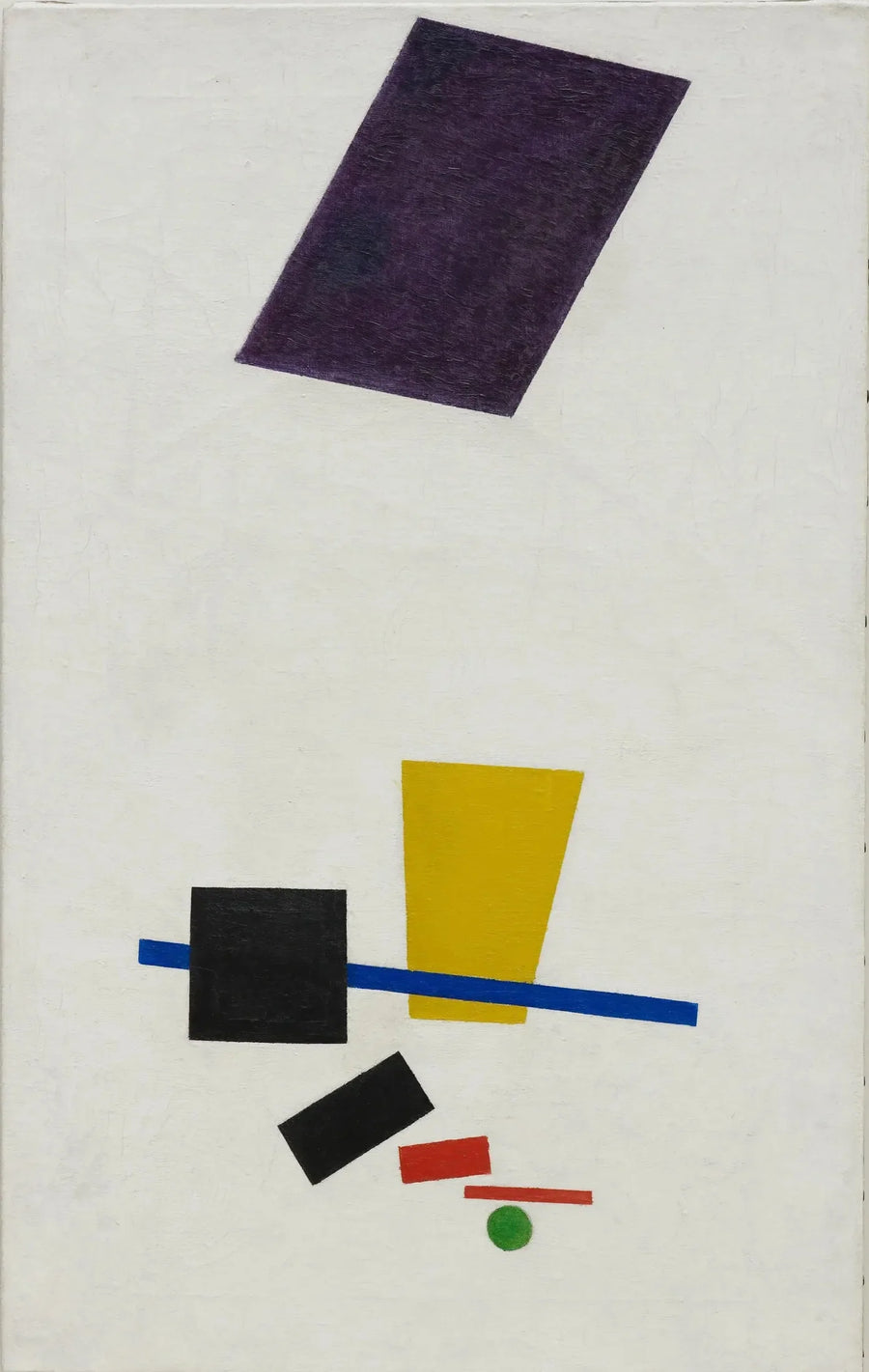 Maalaustaiteellinen realismi jalkapalloilijasta - VäriMassat neljännessä ulottuvuudessa - Kazimir Malevich