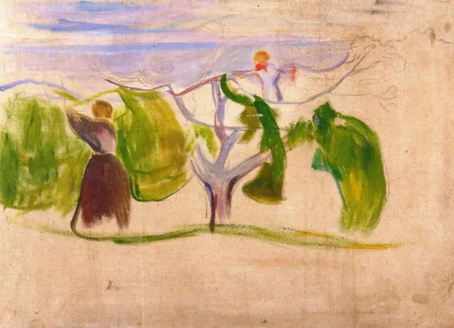 Hedelmien korjuu - Edvard Munch