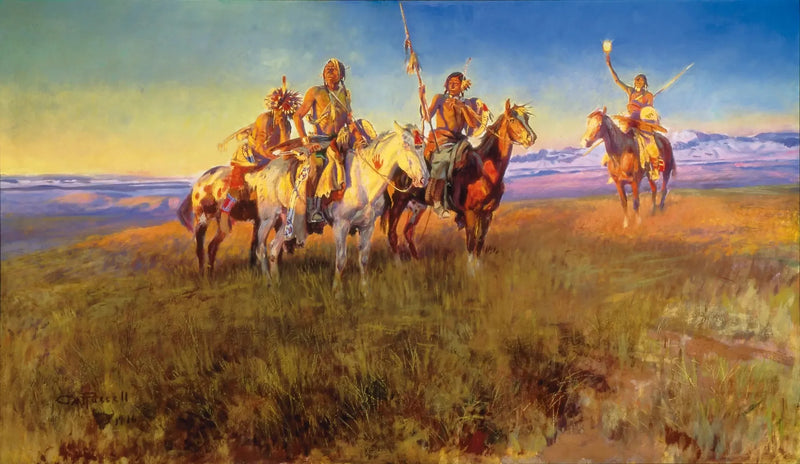 Red Manin Langaton - Charles Marion Russell