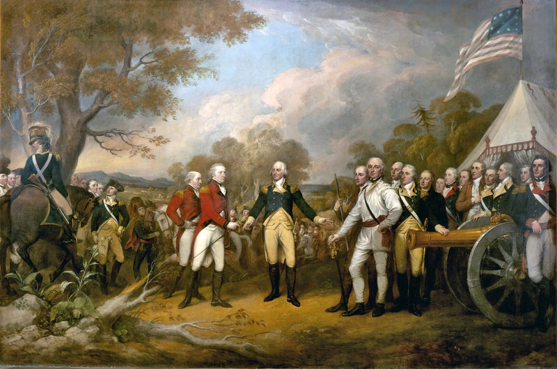 Yleisesitys kenraali Burgoynesta - John Trumbull